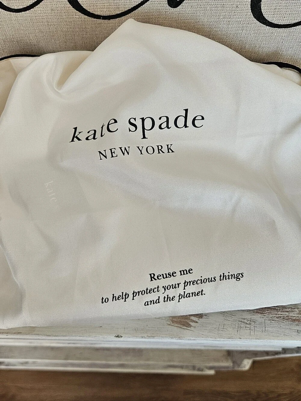 kate spade Cream Leather Crossbody Bag